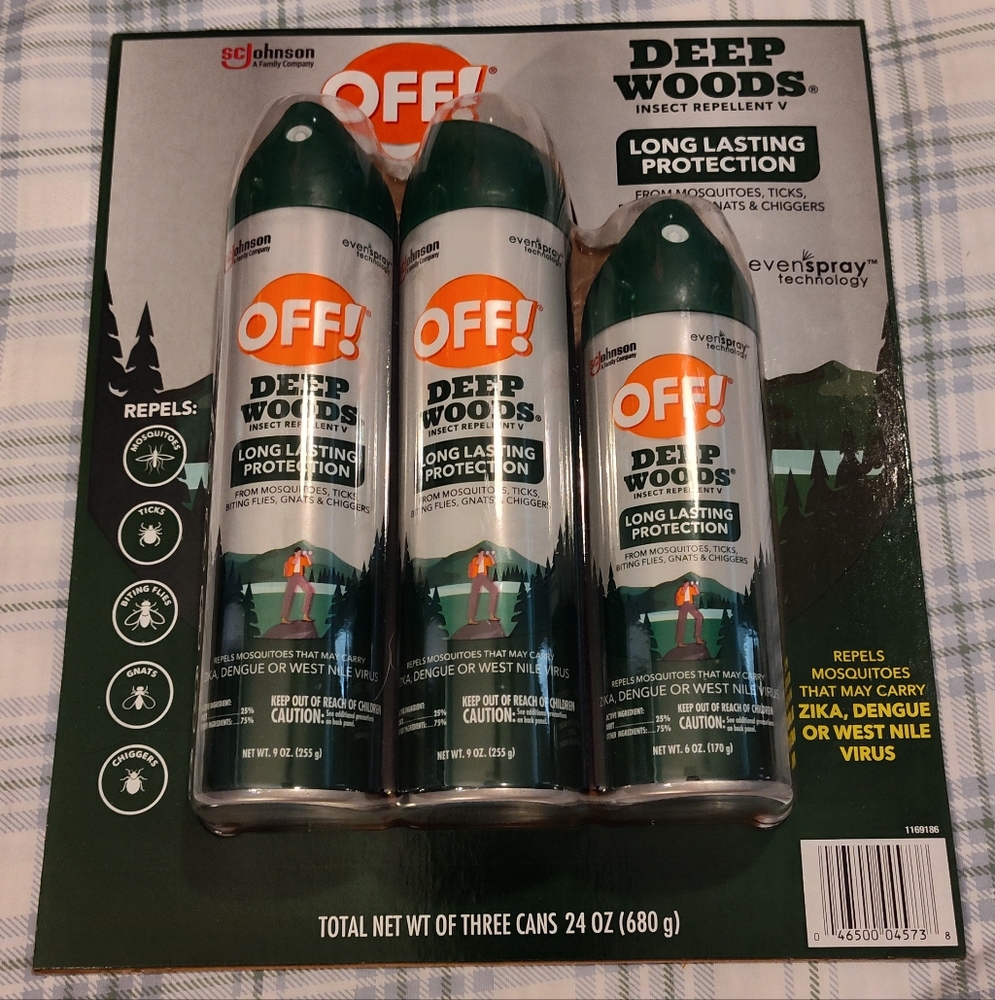 NEW! OFF DEEP WOODS (3pk)